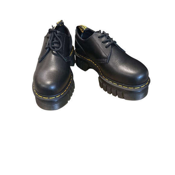 NWT Dr. Martens Audrick 3 Eye Shoe Black Quad Neoteric...